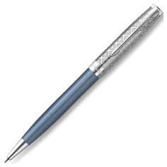 Parker 2119649 Ручка шариковая Sonnet Premium K537, Metal Blue CT