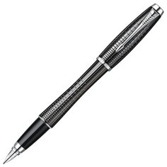 Parker S0911480 Перьевая ручка Urban Premium F204, Ebony Metal Chiselled CT