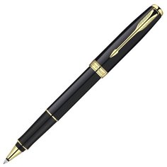 Parker S0808720 Ручка роллер Sonnet T530, Lacquer Black GT