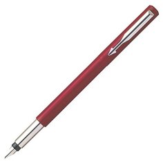 Parker S0282490 Перьевая ручка Vector Standard F01, Red (Перо F)