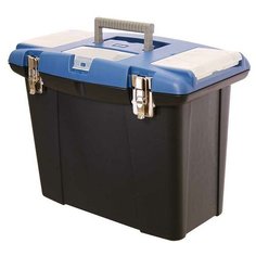 Ящик для инструментов 480х360мм (19") глубокий с металл. замком ИНСТРАПЛАСТ