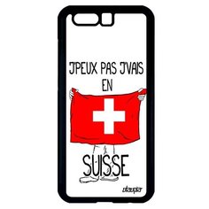 Новый чехол на смартфон // Honor 9 // "Еду в Швейцарию" Рисунок Флаг, Utaupia, белый
