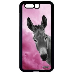 Защитный чехол на смартфон // Honor 9 // "Осел" Упрямство Лошадь, Utaupia, розовый