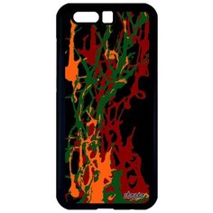 Противоударный чехол на смартфон // Honor 9 // "Огонь" Абстракт Абстрактный, Utaupia, цветной