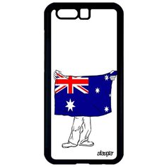 Противоударный чехол на смартфон // Honor 9 // "Флаг Австралии с руками" Государственный Патриот, Utaupia, белый