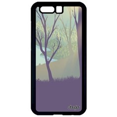 Новый чехол на смартфон // Honor 9 // "Лесные розы" Лес Розы, Utaupia, цветной