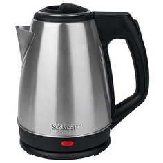 Чайник электрический Scarlett SC- EK21S25, 1,5л, 1350Вт, нержавеющая сталь