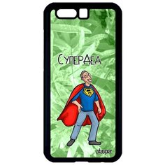 Противоударный чехол на смартфон // Honor 9 // "Супердед" Смешной Супергерой, Utaupia, светло- зеленый