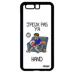 Ударопрочный чехол на смартфон // Honor 9 // "Не могу - смотрю гандбол!" Болельщик Принт, Utaupia, белый