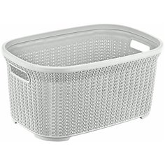 Корзина универсальная Nice&Price "Меланж" 35л 530х356х255 мм дымчатая