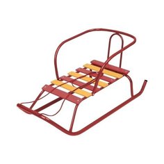 Санки Ветерок 1 красный В1 . Nika