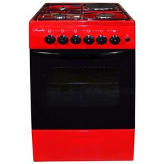 Плита комбинированная Лысьва ЭГ 1/3г14 МС-2у вишневый