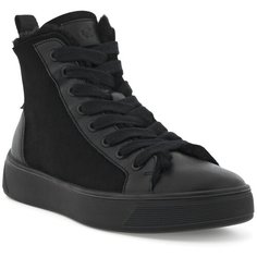 Кеды высокие ECCO STREET TRAY W, черный, 36 размер