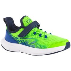 Кроссовки Decathlon At Flex Run размер EU32, неоновый лайм/яркий индиго