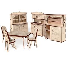 Сборная модель Lemmo Набор мебели Кухня (МЕ-5)