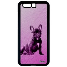 Противоударный чехол на смартфон // Honor 9 // "Бульдог" Бои Стиль, Utaupia, розовый