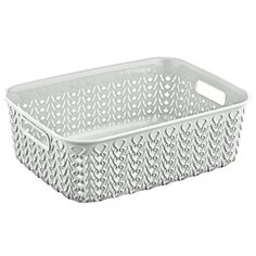 Plast Team Корзина для хранения Меланж 26 х 19,5 х 9 см дымчатый