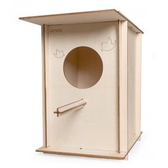 Деревянный конструктор, сборная модель Lemmo Скворечник Весна