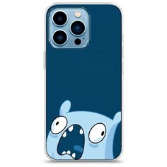 Силиконовый чехол "Кричащая подушка" на Apple iPhone 13 Pro / Айфон 13 Про Case Place