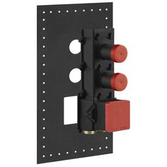 GS Встраиваемые части для термостатического смесителя, на 2 выхода, 3/4” Gessi