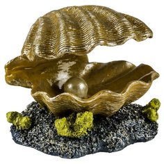 Декорация GloFish Раковина жемчужница с GLO эффектом для аквариума (10 x 8 x 8.99 см)