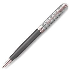 Parker 2119791 Ручка шариковая Sonnet Premium K537, Metal Grey PGT