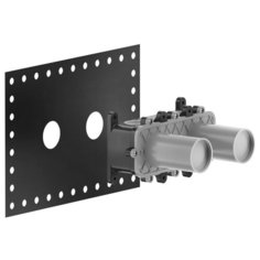 GS Встраиваемая часть для смесителя на раковину с изливом, Steel Brushed Gessi