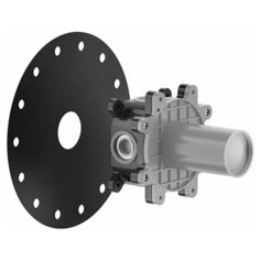 GS Герметичная встраиваемая часть для смесителя однорычажного, Steel Brushed Gessi