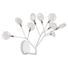 Бра светодиодное EVITA AP9 WHITE/TRANSPARENT (Crystal Lux)