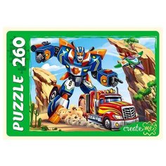 Пазлы «Большой трансформер», 260 элементов Рыжий кот