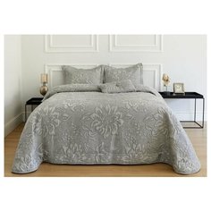 Покрывало Soft Cotton LARINA жаккард серый 260х270