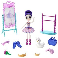 Игровой набор Enchantimals кукла+питомец с аксессуарами Балетная студия, GYJ06