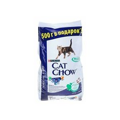 Сухой корм для кошек CAT CHOW с индейкой 2 кг (500 г в подарок)