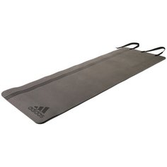 Коврик adidas Elite ADMT-12236, 173х61х0.8 см серый/черный