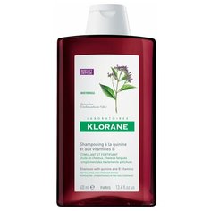 Klorane шампунь Strengthening & Revitalizing Shampoo with quinine and B vitamins, 400 мл