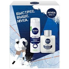 Набор "Успокаивающий" (пена для бритья + бальзам после бритья) Nivea