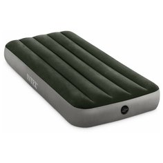 Матрас флокир. DURA- BEAM PRESTIGE DOWNY AIRBED 99х191х25см. Intex