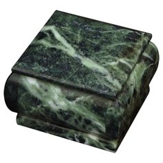 Шкатулка из змеевика КаРо