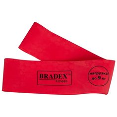 Резинка для фитнеса BRADEX SF 0343 30 х 5 см красный