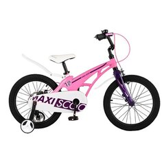 Велосипед MAXISCOO Cosmic 18 2021 розовый/матовый one size