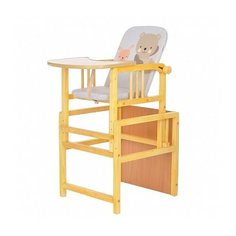 Стульчик-парта BamBola трансформер Слоник, серый