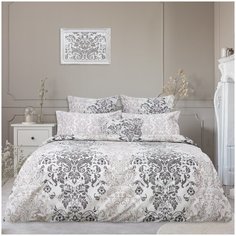 Постельное белье евростандарт COZY HOME Graziosa, поплин, 2 наволочки 50 х 70 см, коричневый