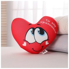 Мягкая игрушка-антистресс Сердце "Ты мне нравишься", 2965/КР/25 mni mnu