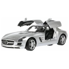 Радиоуправляемая модель Rastar Mercedes-Benz SLS AMG, масштаб 1:14, цвет: серебристый
