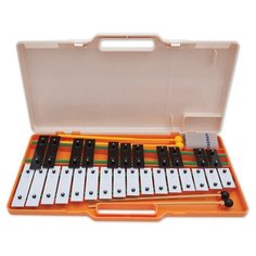 Music Class Глокеншпиль в футляре, 27 брусков, Angel AG-27K