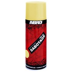 Краска ABRO Sabotage, кремово-желтый, 400 мл