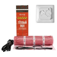 Теплый пол WarmCoin ST 6 м. кв. (0.5 х 12 м ) с термостатом