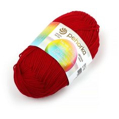 Пряжа для вязания ПЕХ "Детская Новинка" (100% акрил) 10х50г/200м цв.363 св. вишня Пехорка