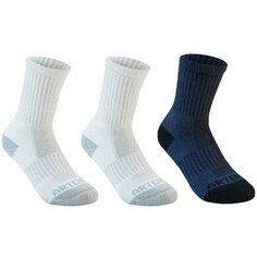 Носки Decathlon размер 35/38, белый / синий