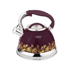 Чайник со свистком ZEIDAN Z-4220 баклажан 1226427